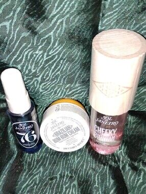 Sol de Janeiro trio — Pink, White & Yellow skincare set